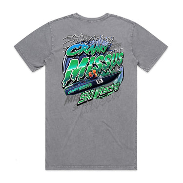 Cranky Missus Ski Racing Men's Stone Wash Tee